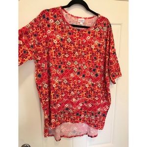 New With Tags LulaRoe Irma High-Low Tunic Size XL